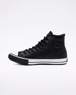 Converse Winter GORE-TEX Chuck Taylor All Star Női Magasszárú Fekete/Fehér | BQMRZOG-HU